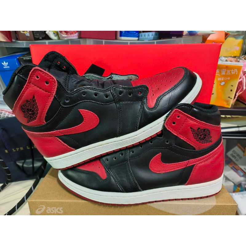 小吳嚴選NIKE AIR JORDAN 1 RETRO BRED BANNED 2016 黑紅555088-001