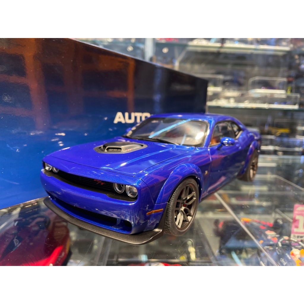 Dodge Challenger R/T Scat Pack Shaker Widebody 2022 (Indigo Blue