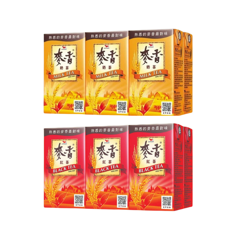 統一 麥香系列300ml(6入組)兩種口味可選 麥香紅茶 麥香奶茶 麥香 紅茶 奶茶【躍牛小舖】 | 蝦皮購物