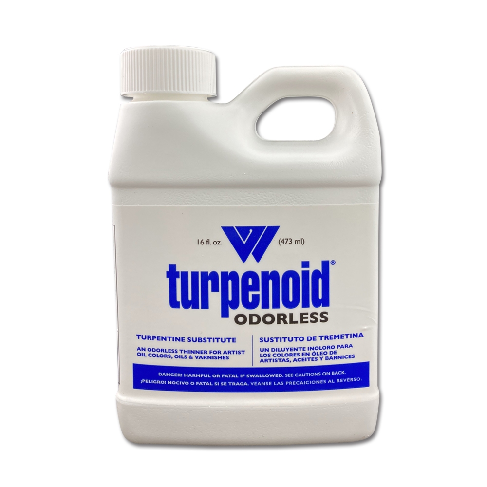 WEBER TURPENOID 1683 Thinner, Liquid, Odorless, Clear, 16 oz