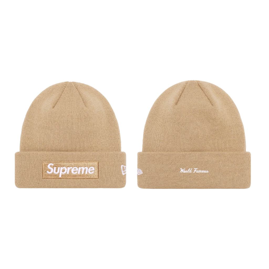 ☆ETW☆【台中店】Supreme 24FW New Era Box Logo Beanie 聯名毛