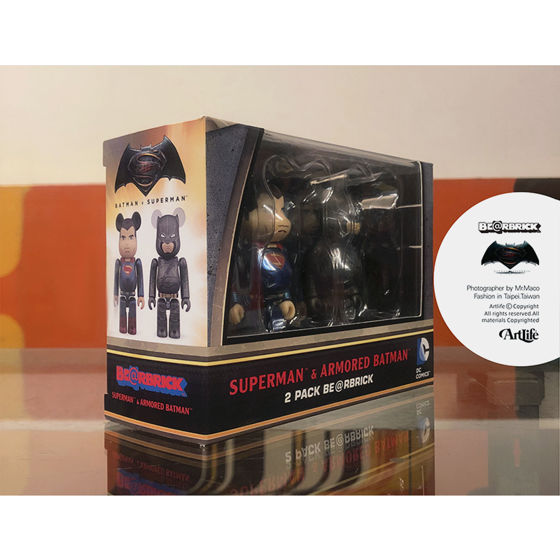 BE@RBRICK - be@rbrick バットマンvsスーパーマン BE@RBRICK SUPERMAN & ARMORED BATMAN 2 PACK – MCT TOKYO