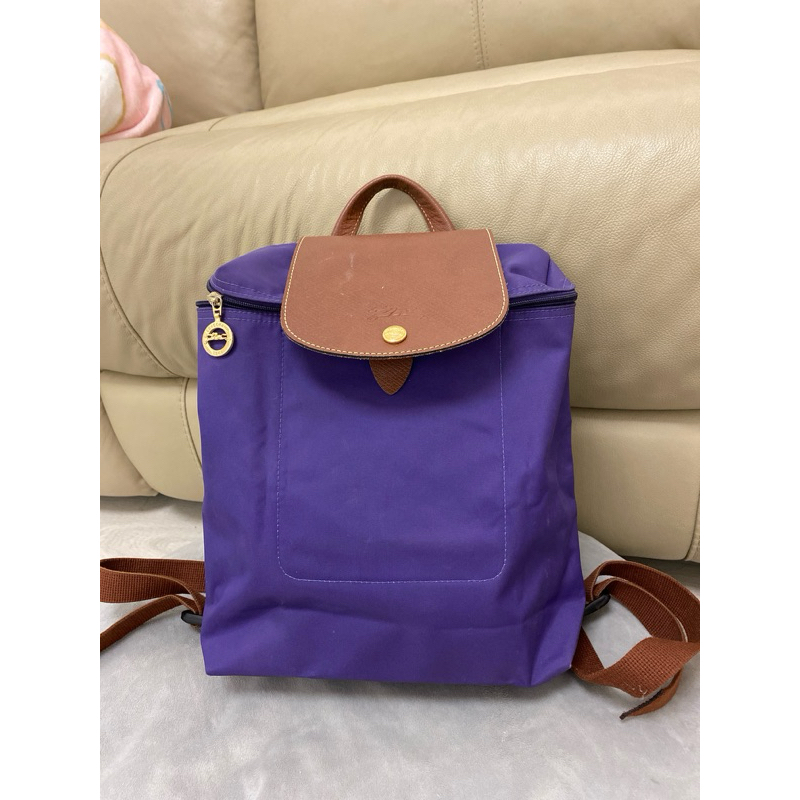 longchamp 尼龍後背包 可折疊 | 蝦皮購物