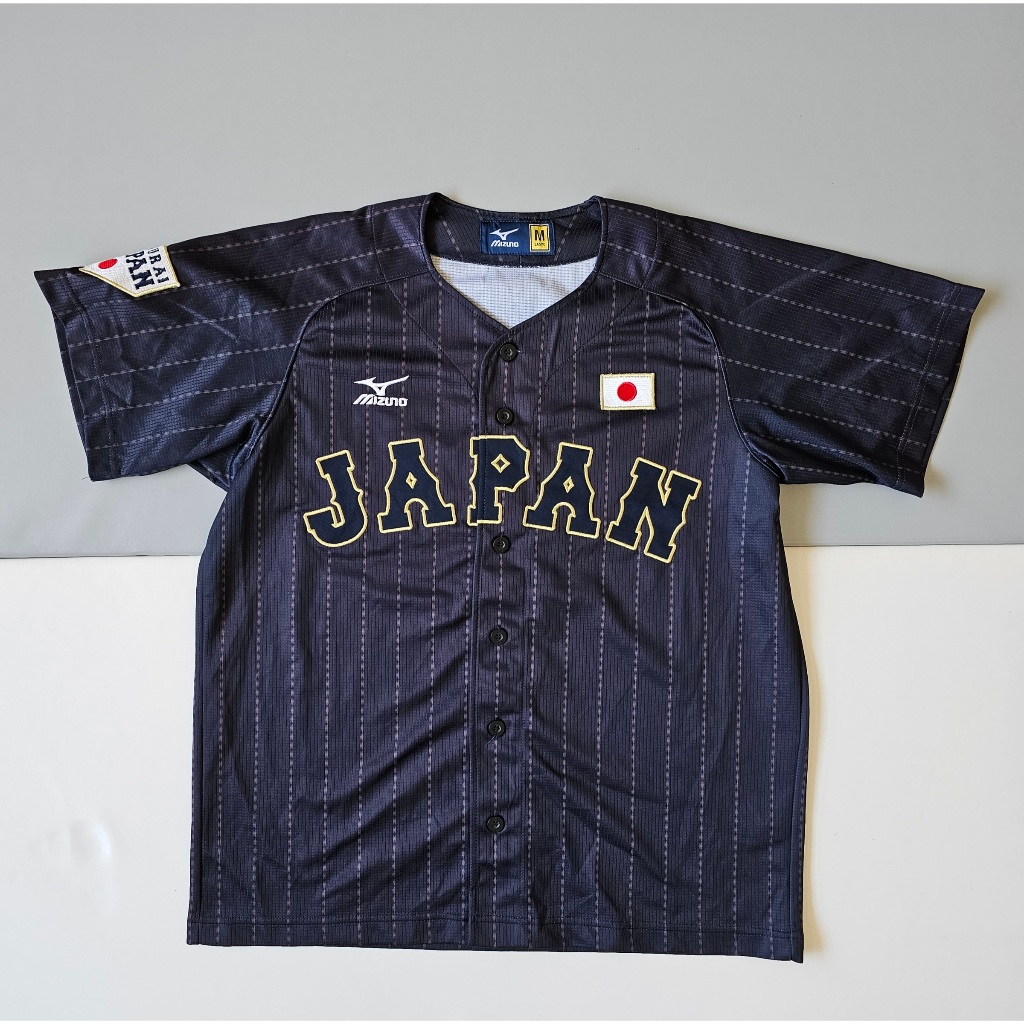 大谷翔平/侍JAPAN/日本武士經典條紋球衣/SAMURAI JAPAN/2015年世界12強