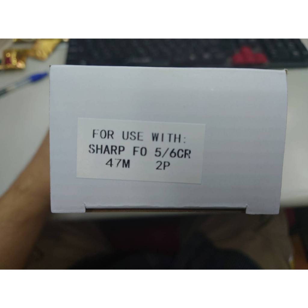 （含稅價)SHARP傳真機轉寫帶5CR/6CR一盒兩入 | 蝦皮購物
