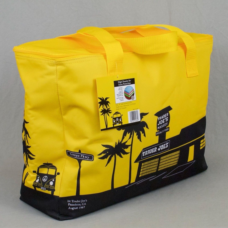 Trader Joe's Large Reusable Insulated Bag 大 可重複使用隔熱袋 全新美國公司貨 蝦皮購物