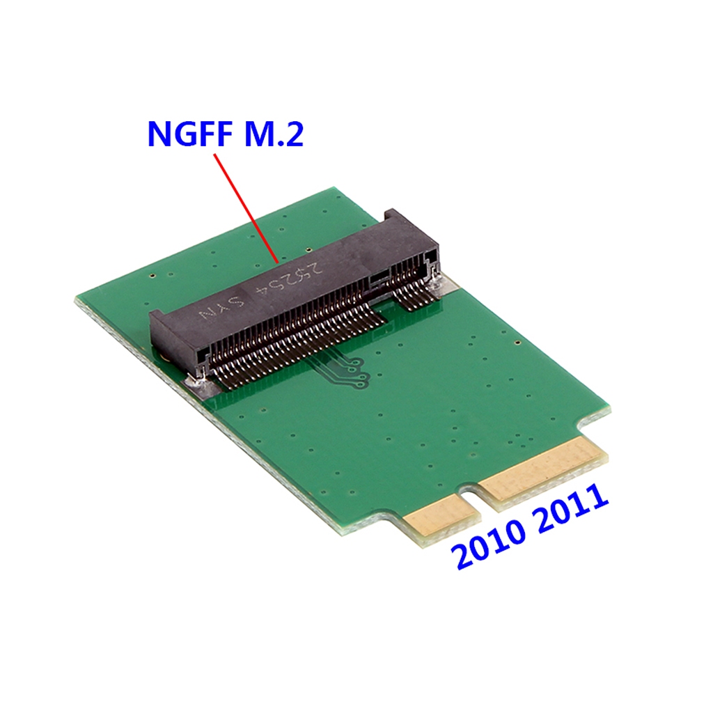 Adattatore SSD M.2 NGFF A Sata Per MacBook Air 2010-2011 A1370 A1369 - 12+6 Pin