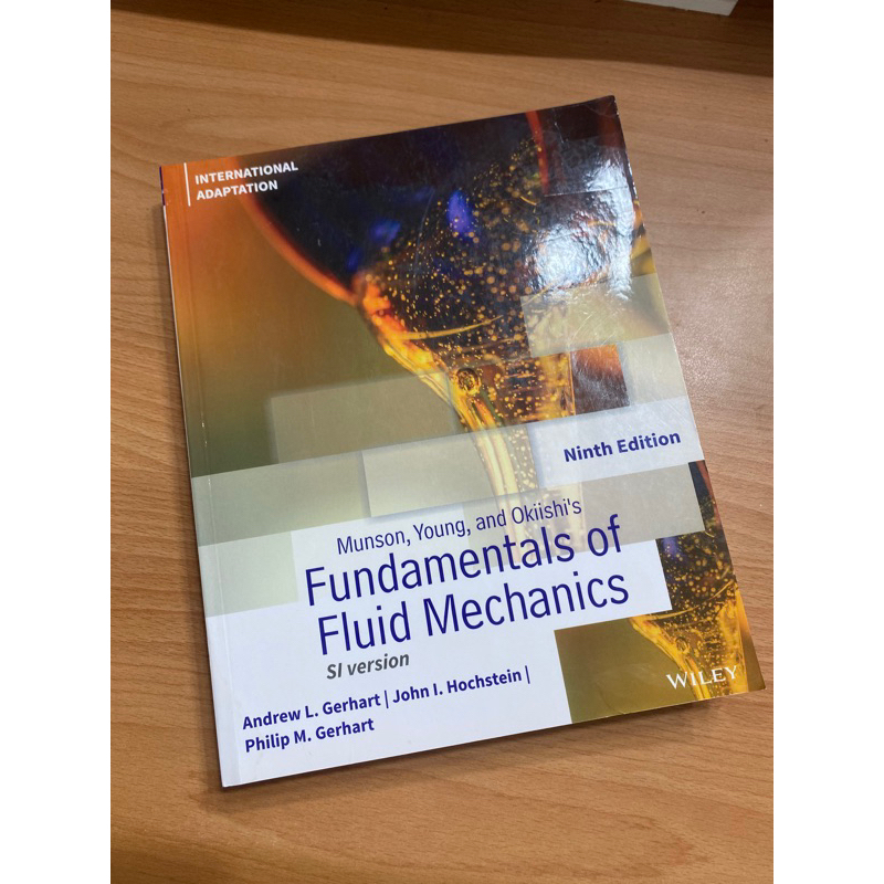 Munson, Young, and Okiishi`s Fundamentals of Fluid Mechanics | 蝦皮購物