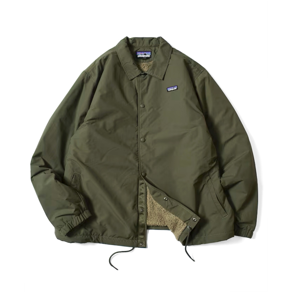 [全新公司貨] Patagonia / 20415 / 軍綠 / 防風刷毛教練外套Coaches Jacket / 現貨