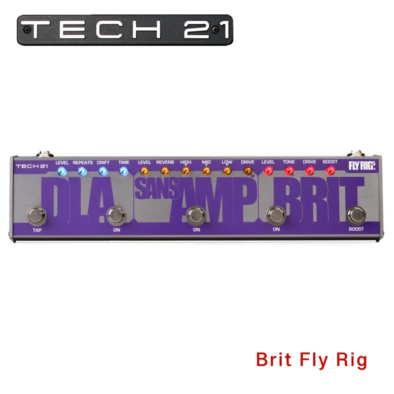 Tech21 BRIT FLY RIG 英式搖滾電吉他綜合效果器/原廠公司貨 | 蝦皮購物