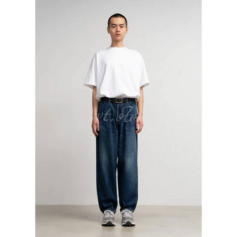 Graphpaper 24SS Selvage Denim Two Tuck Tapered Pants 錐形牛仔褲 