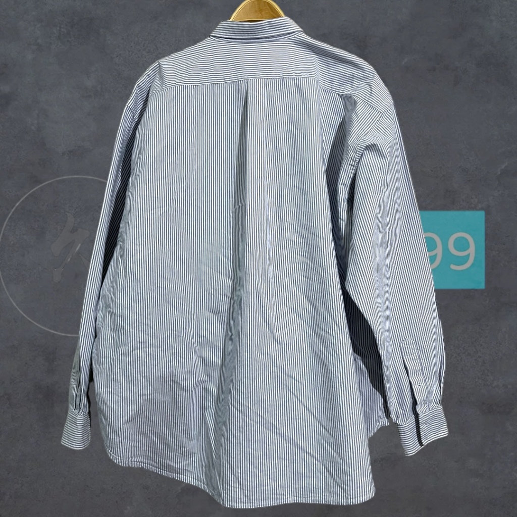 BEAMS SSZ 流鏑馬SHIRT-OXFORD STRIPE | 蝦皮購物