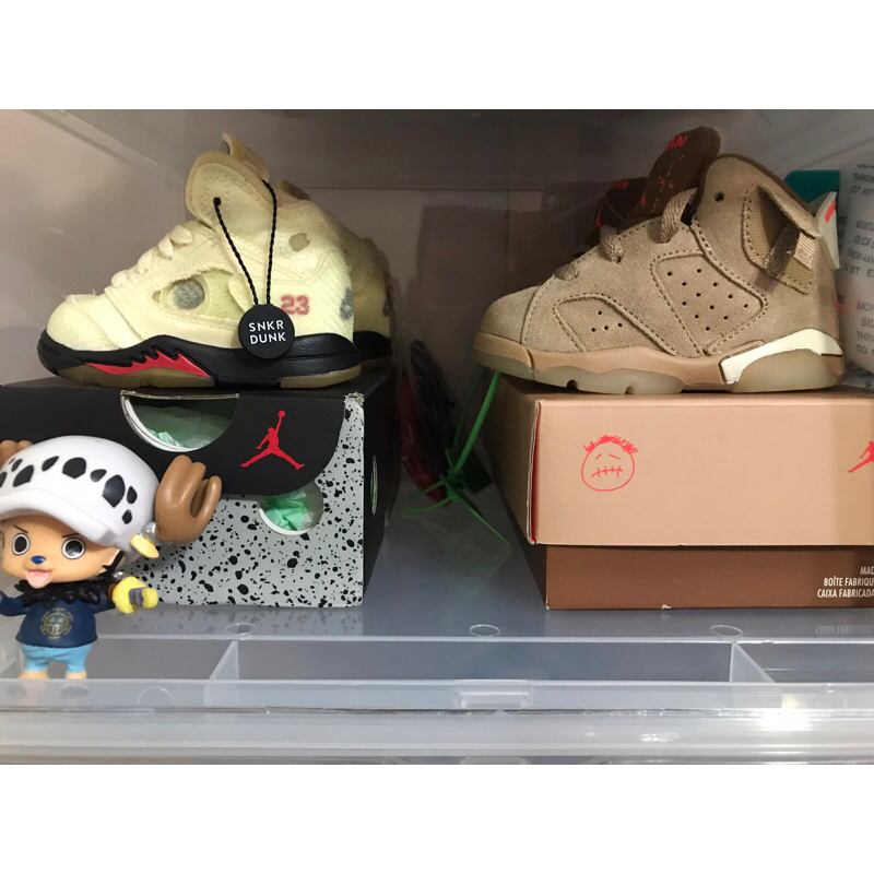 Travis Scott x Air Jordan 6 Retro SP (TD嬰童）5C | 蝦皮購物