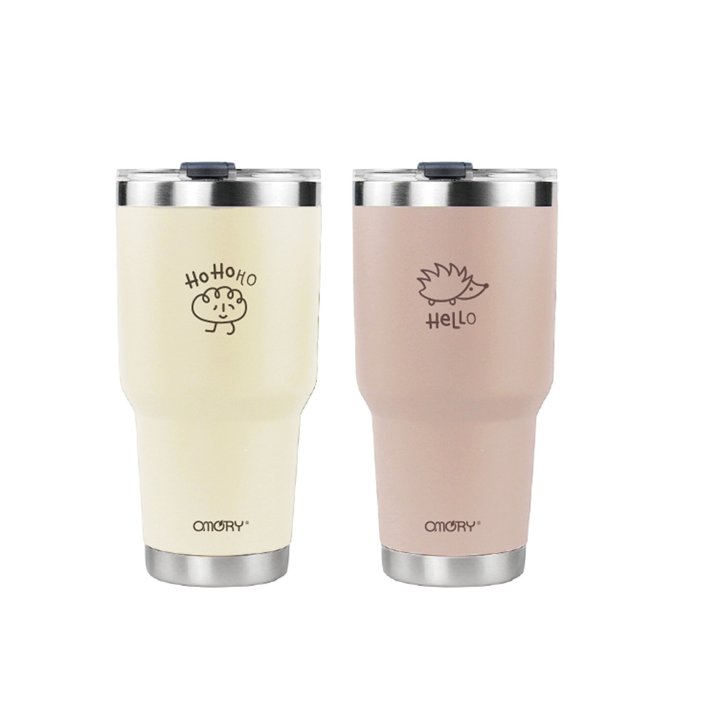 【OMORY】哈囉原創冰壩杯900ml 不鏽鋼 保溫杯 保溫瓶 刺蝟 Hello 雲朵 HoHo(無附吸管) | 蝦皮購物
