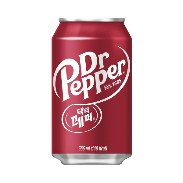 Dr Pepper可樂355ml （鋁罐）Dr Pepper Soft Drink (超商取貨最多僅能