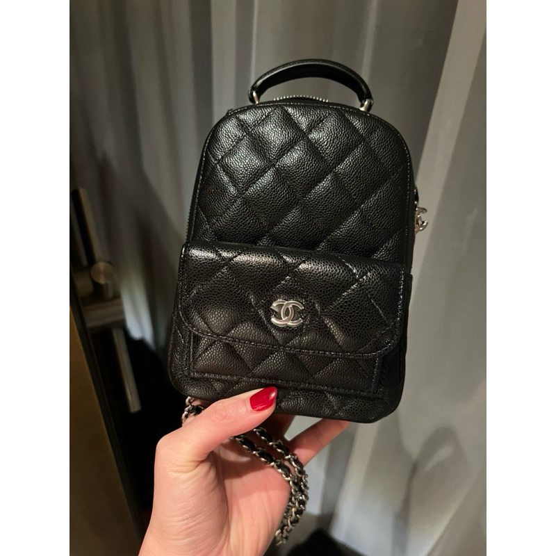 （已售 現貨奶茶色）最新上市！正品 香奈兒Chanel 最新迷你後背包 mini backpack | 蝦皮購物