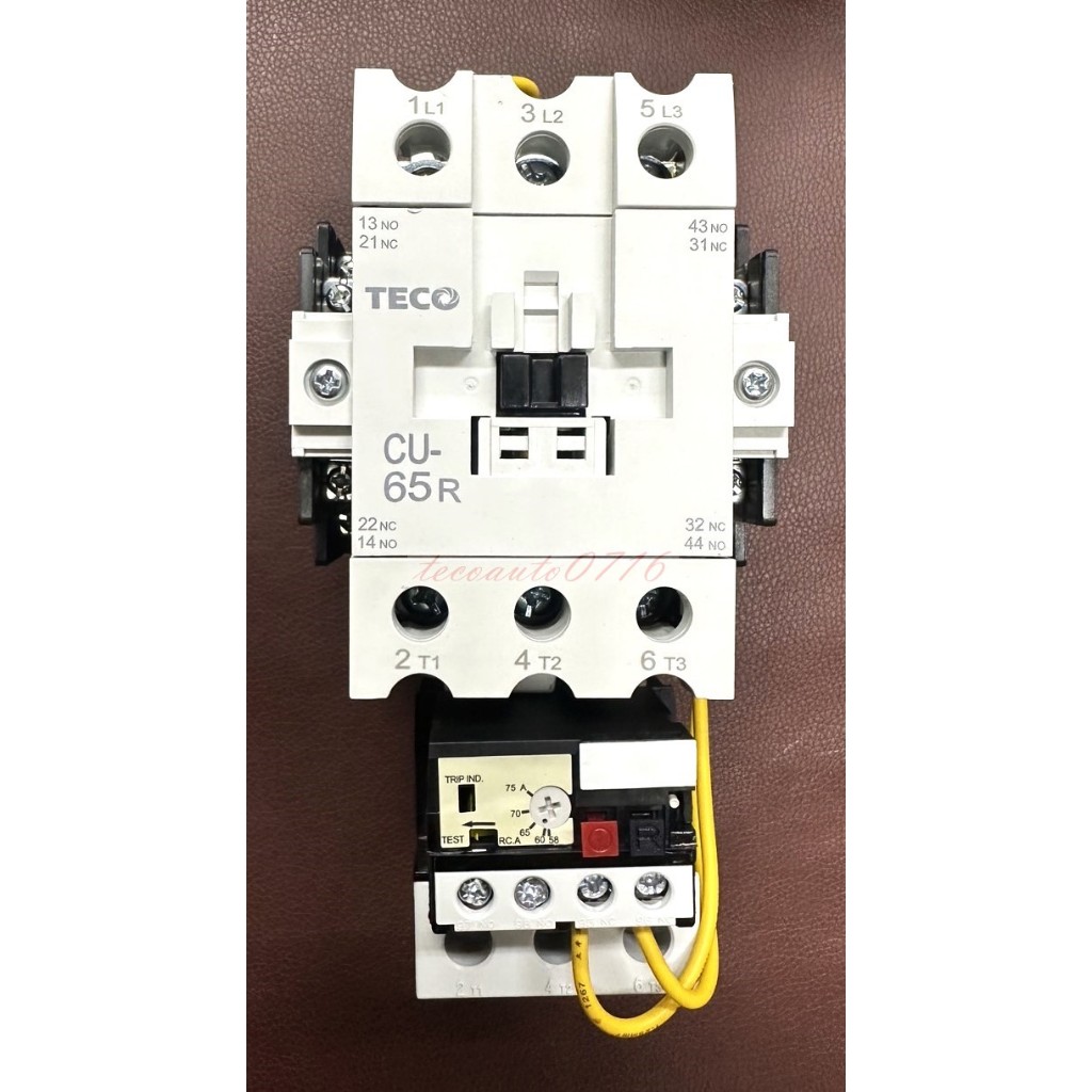 【公司貨 保固一年 附發票】東元 非可逆式開放型電磁開關/電磁接觸器 HUO-50R / HUO-65R | 蝦皮購物