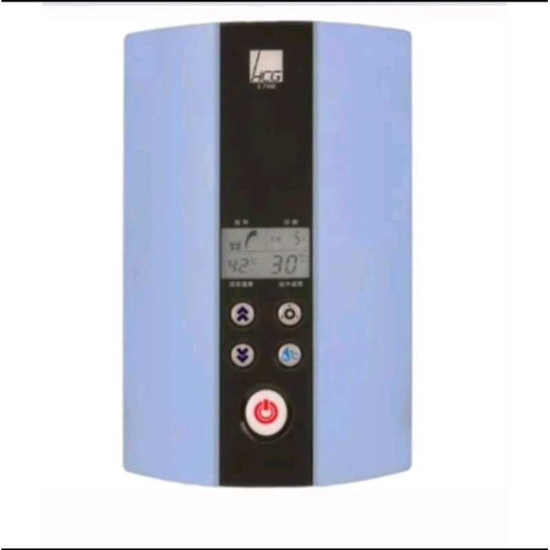 HCG 和成 E7166 最新智慧型LCD數位恆溫電熱水器，瞬熱型電能熱水器，大瑩幕，可手動調整溫度喔，E7166B | 蝦皮購物