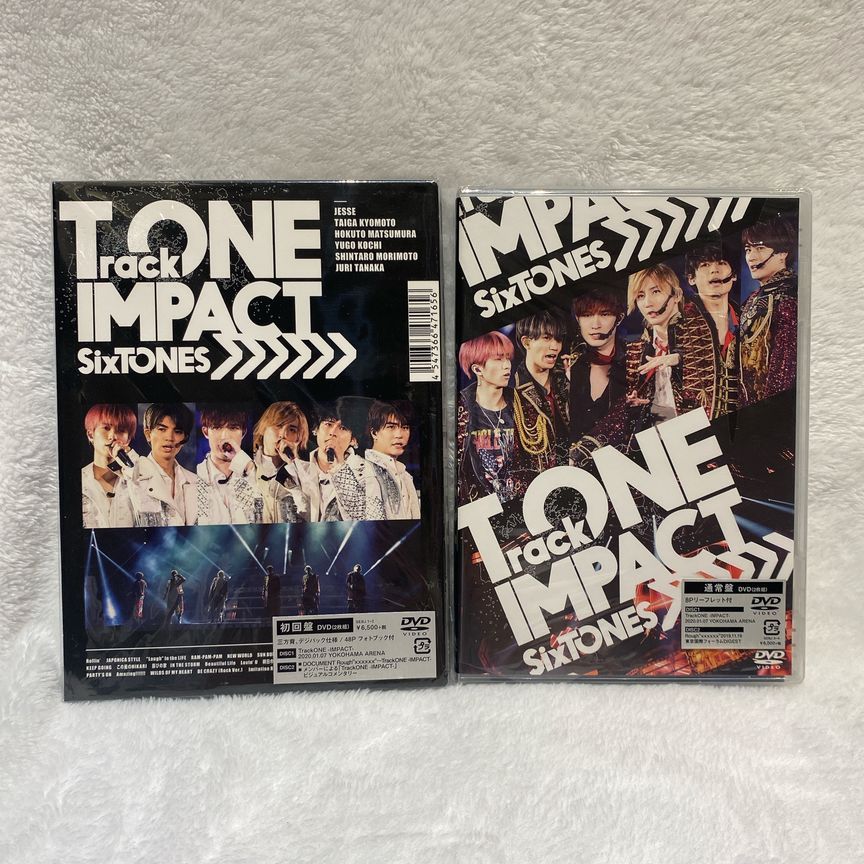SixTONES 演唱會藍光DVD TrackONE -IMPACT- 通常盤初回盤| 蝦皮購物