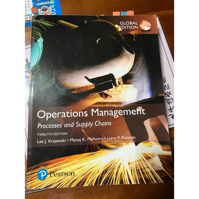 Operations Management 12版 生產作業管理 課本 | 蝦皮購物