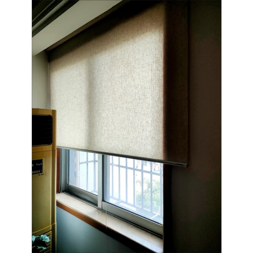 客製化手動捲簾拉簾羅馬簾升降彈簧遮光遮陽環保亞麻捲簾窗簾臥室客廳陽台書房羅馬簾 | 蝦皮購物