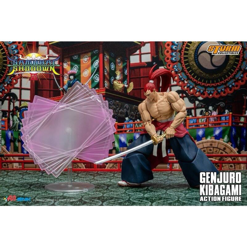 正版全新現貨STORM TOYS 侍魂4 牙神幻十郎1/12 霸王丸師兄非快打