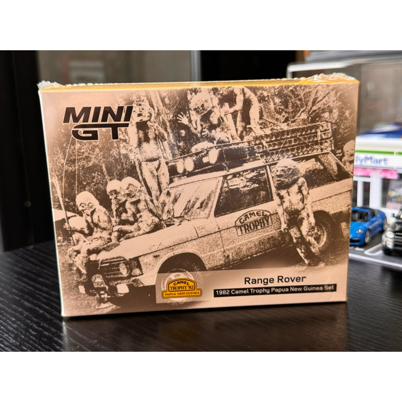 MINI GT Range Rover 1982 CamelTrophy Papua New Guinea Set | 蝦皮購物