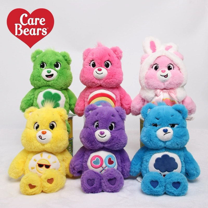 AN🌸 正版carebears愛心小熊公仔彩虹熊歡樂熊毛绒玩偶易怒熊娃娃 | 蝦皮購物