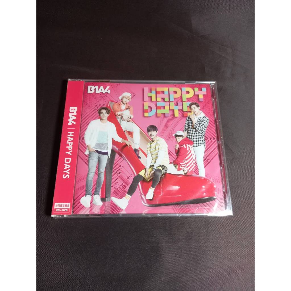 二手日版 B1A4【HAPPY DAYS】CD+DVD 初回限定盤B 現貨 近全新