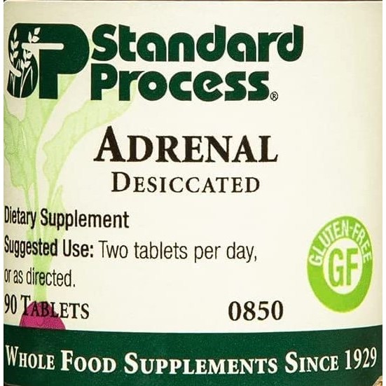 【美國導覽員】物流服務，Adrenal Desiccated，90粒，腎上腺配方，Standard Process 蝦皮購物