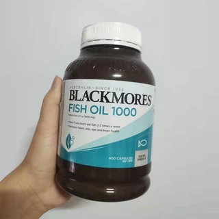 澳洲 blackmores澳佳寶深海魚油膠囊無腥原味歐米伽3老年成人400粒三倍魚油迷你小魚油