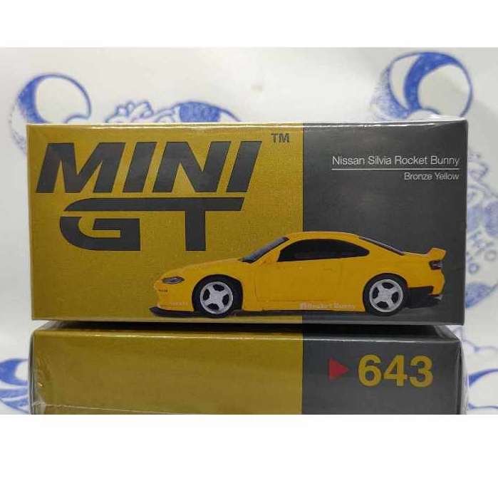 In Stock-Mini GT 1:64 Nissan Silvia (S15) Rocket Bunny