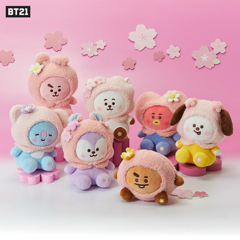 現貨BT21 SPRING DAY春日吊飾娃娃cooky chimmy rj shooky koya mang tata | 蝦皮購物