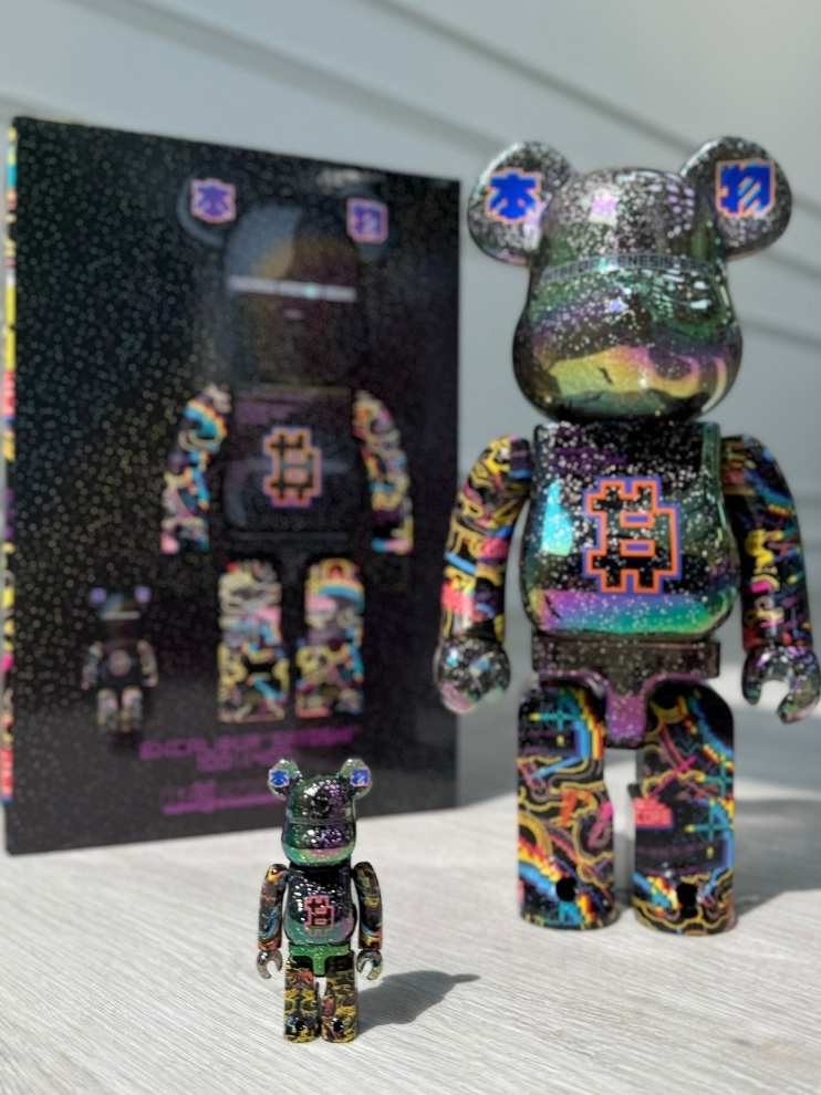 BE@RBRICK 庫柏力克熊bearbrick 比特金幣EXCALIBUR SATOSHI 400