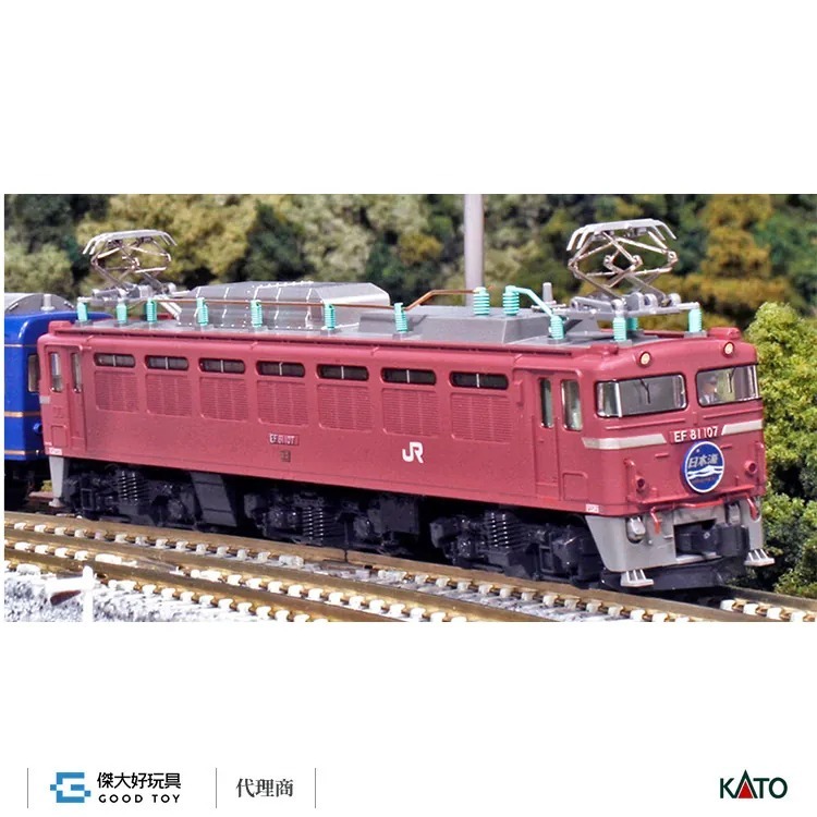 KATO 3066-D 電氣機關車EF81 一般色敦賀運轉派出| 蝦皮購物