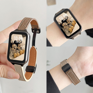 小米手環 8 Pro皮革錶帶 Redmi Watch 4 磁吸錶帶 小米8 小米八 紅米手錶4 小米錶帶 替換腕帶 男女