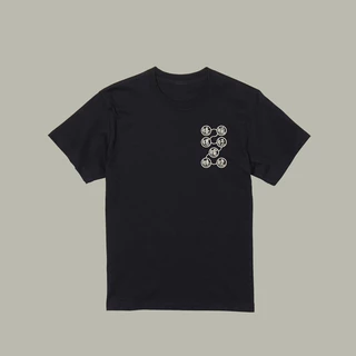 香蘭男子電棒燙　Tシャツ　白　L     ショッピングバッグとステッカー1枚付き 限定款限量香蘭男子電棒燙轎班會純T恤T shirt 短踢短T 黃色台南