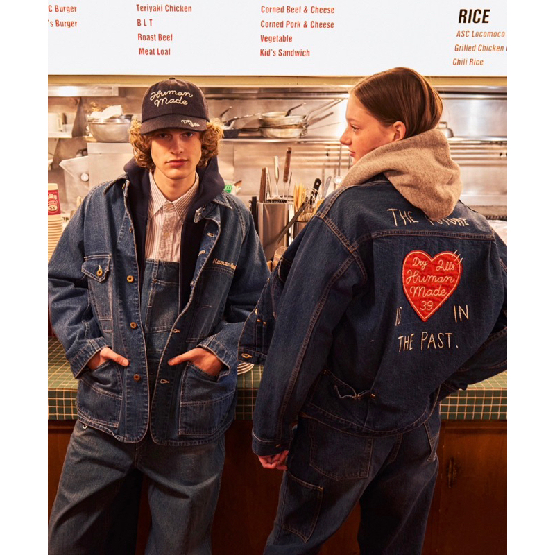 24SS HUMAN MADE DENIM WORK JACKET 牛仔外套刺繡全新正品| 蝦皮購物 24SS HUMAN MADE DENIM WORK JACKET 牛仔外套刺繡全新正品| 蝦皮購物