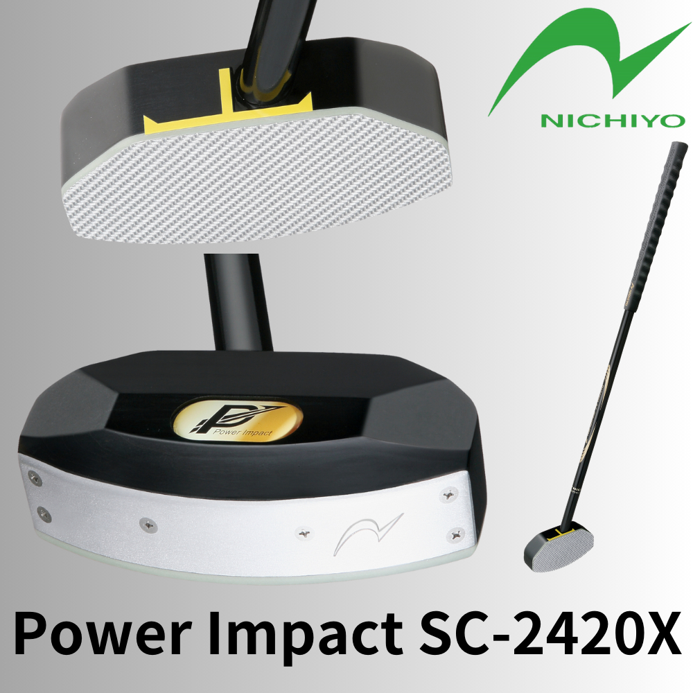象牙調　天球　多層球　置物 日本NICHIYO地面高爾夫球桿SC-2420X《權力影響模型》重型球桿頭