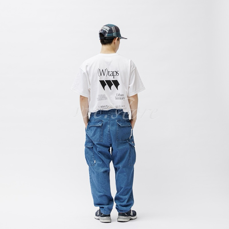 WTAPS 24SS MILT2301 / TROUSERS / COTTON. DENIM 長褲休閒褲| 蝦皮購物