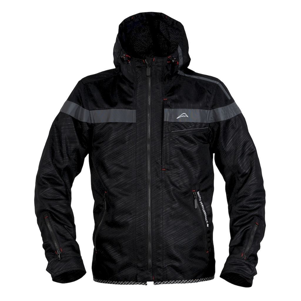 KUSHITANI K-2422 FULL MESH PARKA JACKET 經典連帽網眼夏季防摔