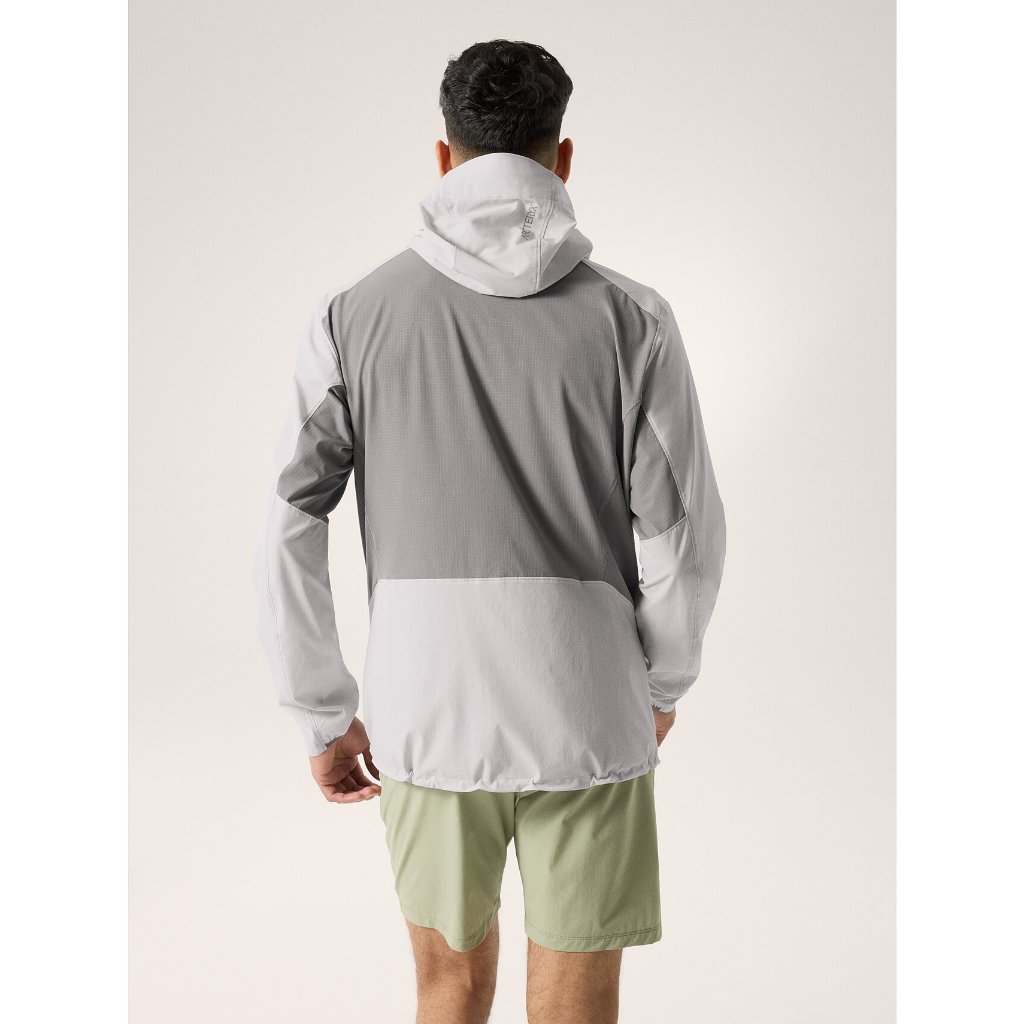 Arcteryx 始祖鳥男Incendo Hybrid 軟殼外套沉靜灰/太空灰