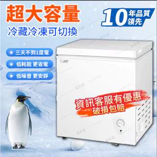 冷櫃傢用 商用冰櫃 小型冰凍櫃 一級能效冰箱 低噪靜音冰箱 商用保鮮冰櫃