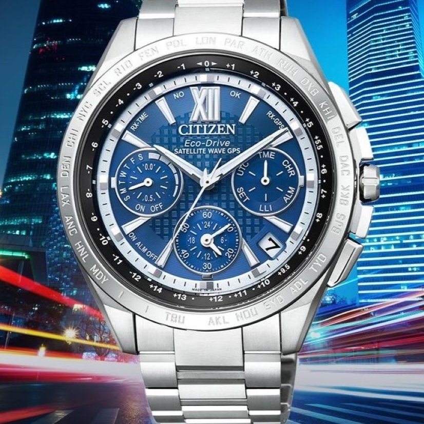 CITIZEN 星辰GPS限量款衛星對時GPS 男錶(CC9010-66L)43.5mm | 蝦皮購物