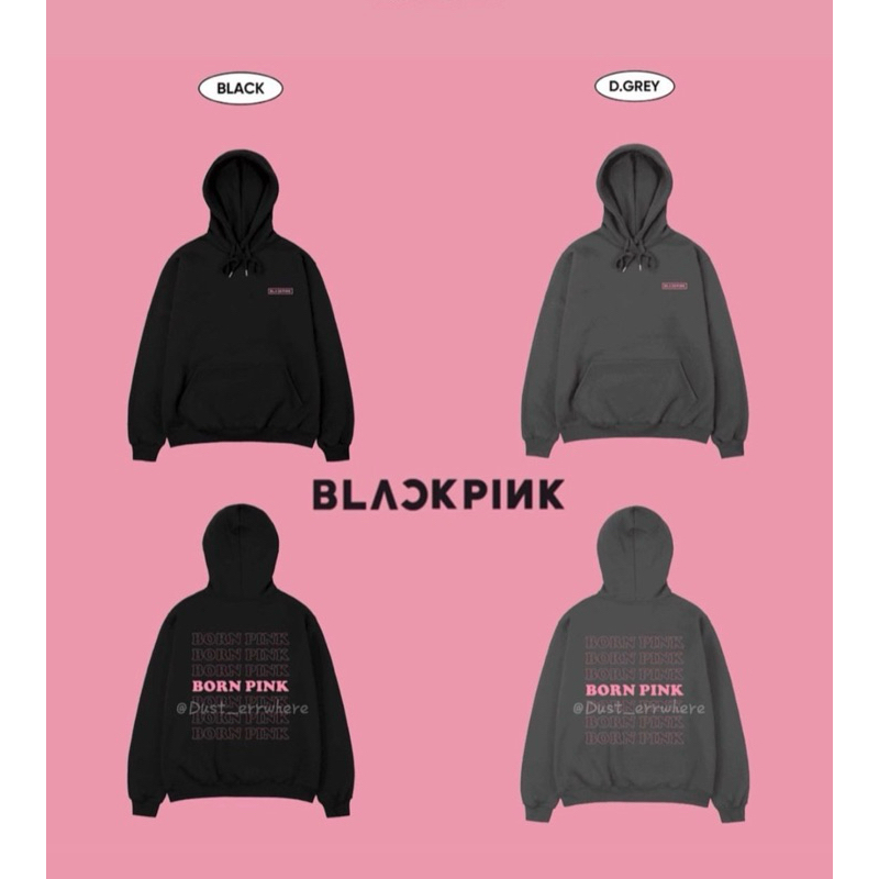 BLACKPINK TOUR HOODIE BORN PINK 世巡 帽T 蝦皮購物