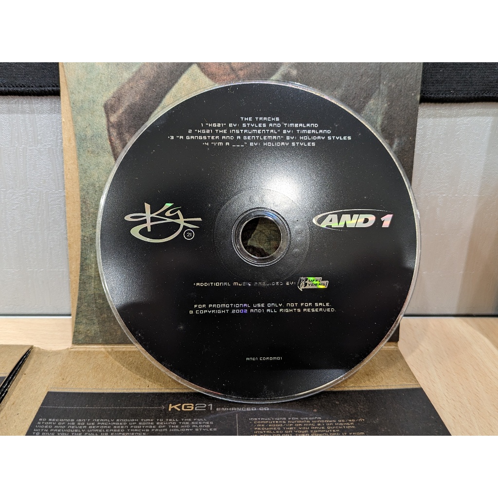 AND 1 KG21 エンハンスCD Kevin Garnett AND 1 KG21 エンハンスCD Kevin Garnett