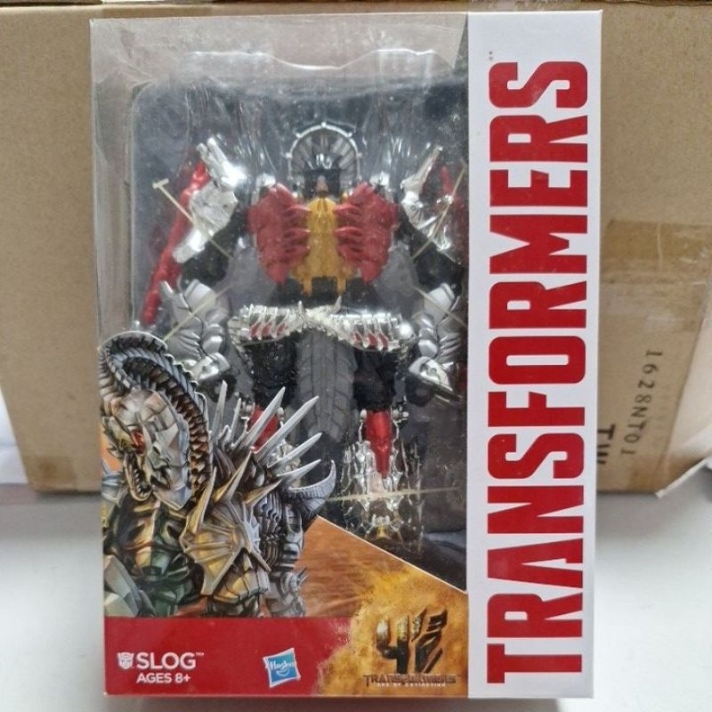 MJCC☆變形金剛 Transformers 絕跡重生 恐龍金剛 SLOG 長頸龍 電鍍版 淤泥 猛擊 孩之寶正版全新 | 蝦皮購物