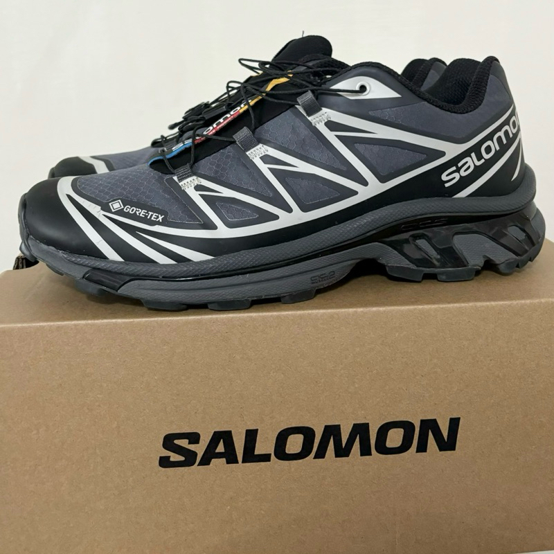 SALOMON XT6 XT-6 GORE-TEX GTX 防水黑BLACK25.5cm | 蝦皮購物