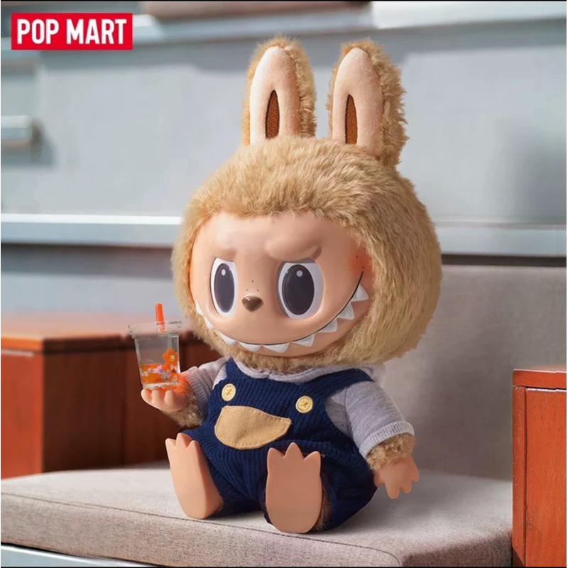 泡泡瑪特 labubu 一代 time to chill 大娃 拉布布 pop mart 潮玩 公仔 盲盒 盒玩 模型 | 蝦皮購物