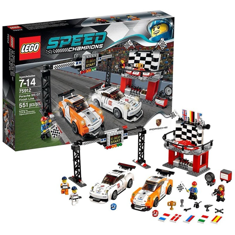 正版 樂高 積木 LEGO 75912 Porsche 911 GT Finish Line | 蝦皮購物